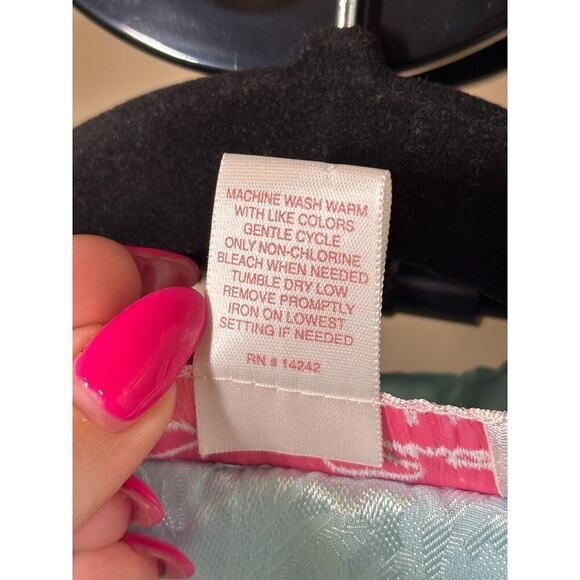 Oscar De La Renta Pink Label Lace Floral Button Front Sleeveless Blouse Size M - Picture 5 of 7